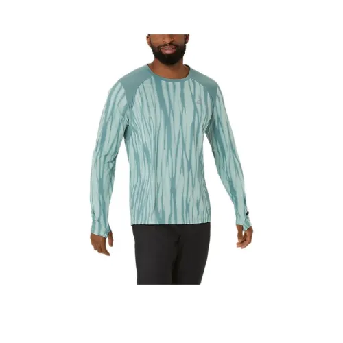 Asics ROAD T Shirt Men's Light Cyan Porcelain