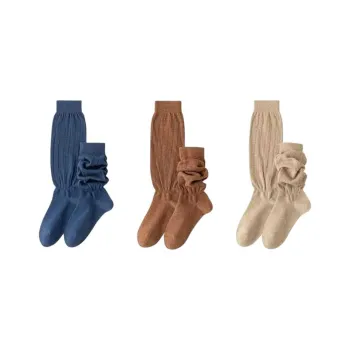 MADALLO Knee High Socks Women's 3 Pack