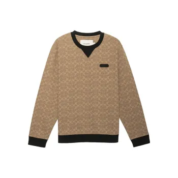 COACH FW22 Sweatshirt Men's Brown