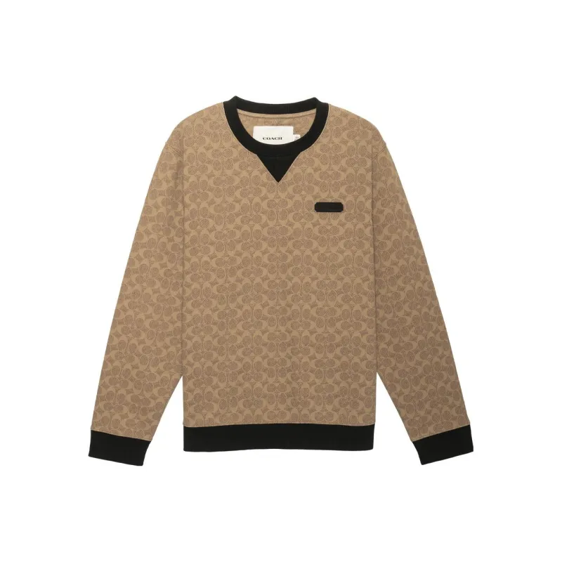 COACH FW22 Sweatshirt Men's Brown-0