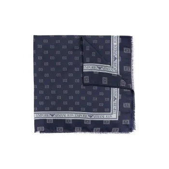 EMPORIO ARMANI Monogram pattern Scarf