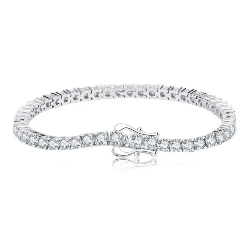 Right Hand Waiting S925 Silver Bracelets Unisex