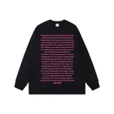Black (Pink Text)