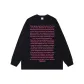 Black (Pink Text)