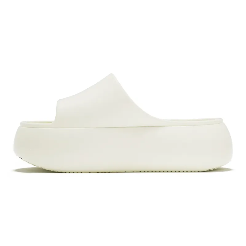Soft Minimalist Solid Color Cloud Step Thick Sole, Summer Air EVA Versatile, Dopamine Dressing, Slippers, Women's-6