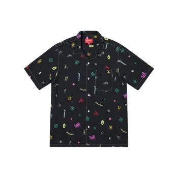 Supreme Deep Space Rayon S/S Shirt