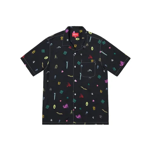 Supreme Deep Space Rayon S/S Shirt