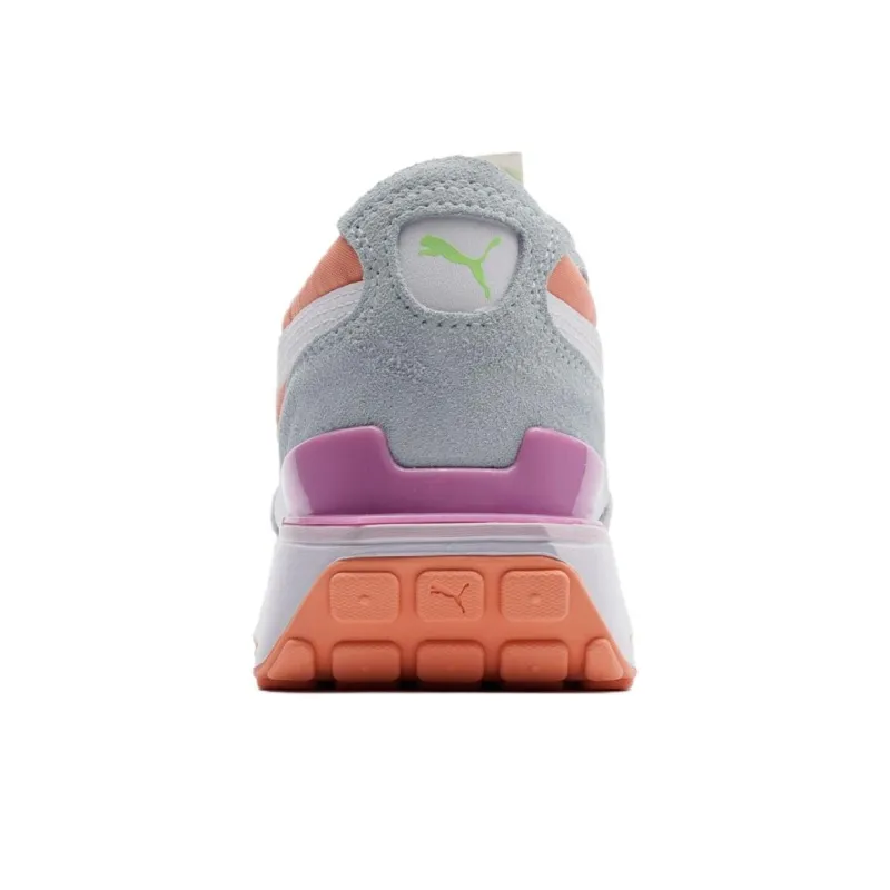 PUMA Cruise Rider Anti Slip Wear Resistant Low Top Casual Shoes Women's Pink-4