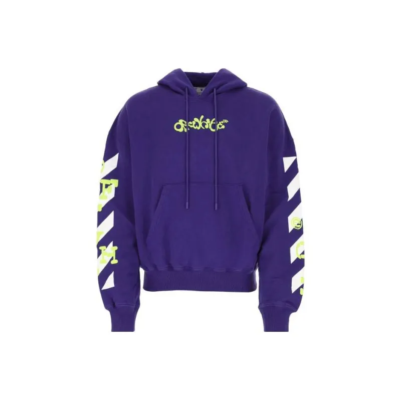 OFF-WHITE Opposite Arrow Boxy Hoodie -0