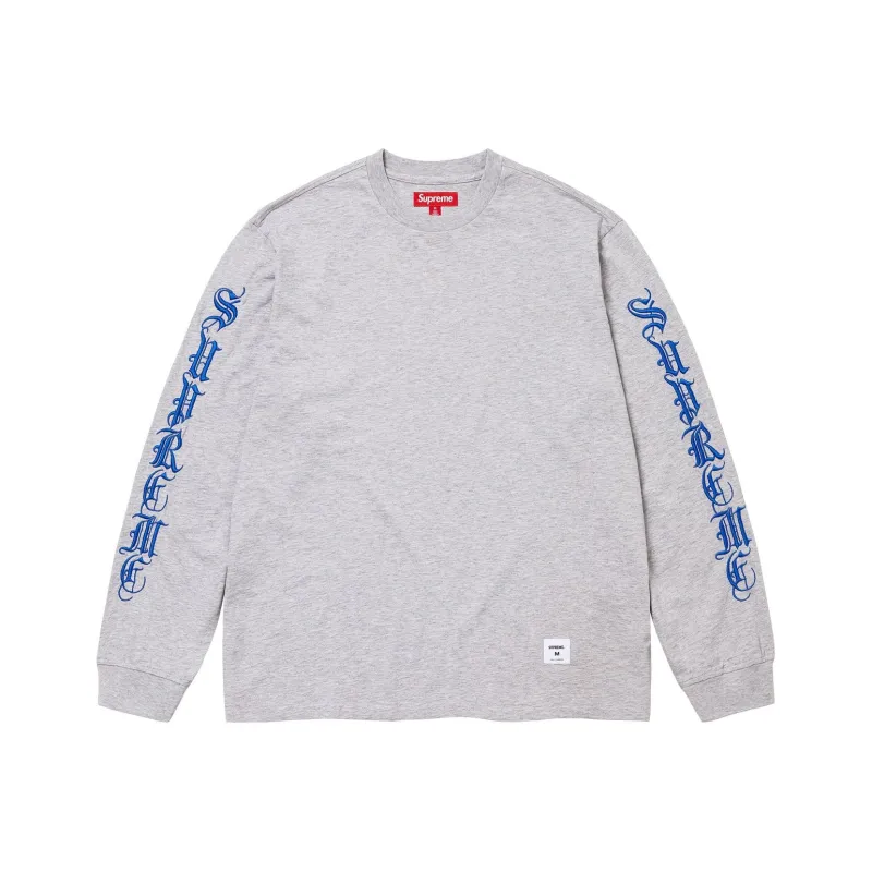 Supreme Old English L/S Top-0