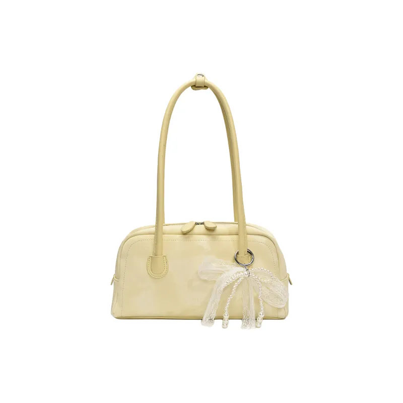 PINK·LAND PU Bowling Bag Shoulder Bag Women's Multicolor-18