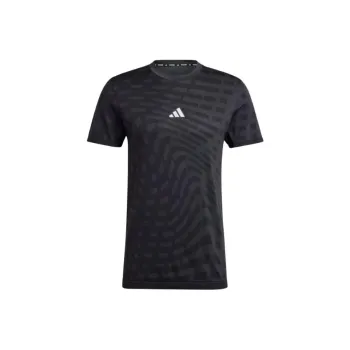 Adidas T Shirt Men's Black/Gray Six