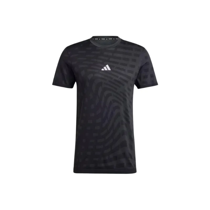 Adidas T Shirt Men's Black/Gray Six-0