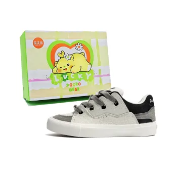 Budding Bear Height Increasing Abrasion Resistant Breathable Slip Resistant Low Top Skateboard Shoes Unisex