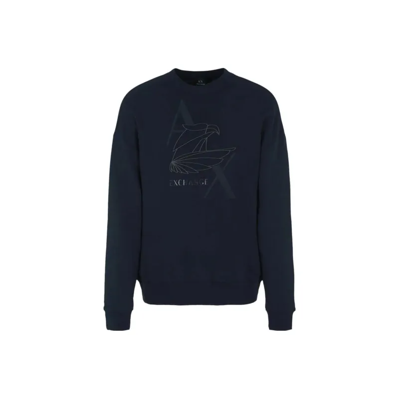 ARMANI EXCHANGE Sweatshirt Men's Navy Blue-0
