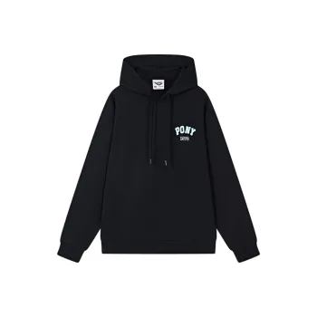 Pony Sweatshirts Unisex Black