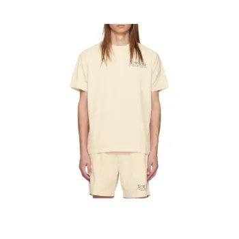 SPORTY & RICH Logo Printed Crewneck T Shirt