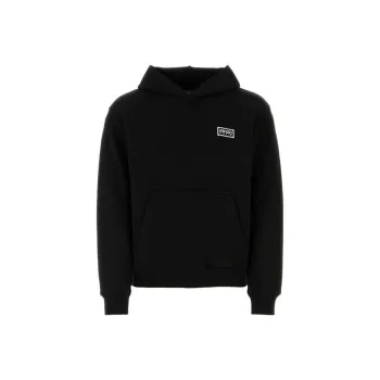 KENZO Logo Embroidered Drawstring Hoodie