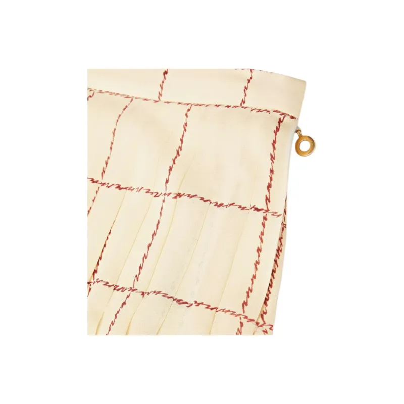 Loro Piana Casual Long Skirt Women's Beige-6