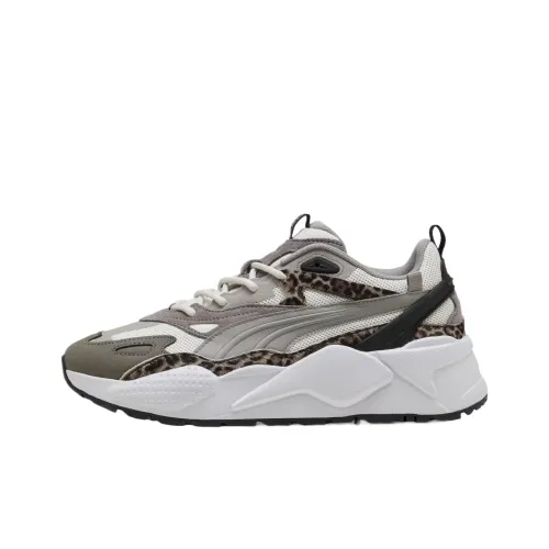 PUMA RS X³ Low Top Training Shoes Unisex Steam Gray