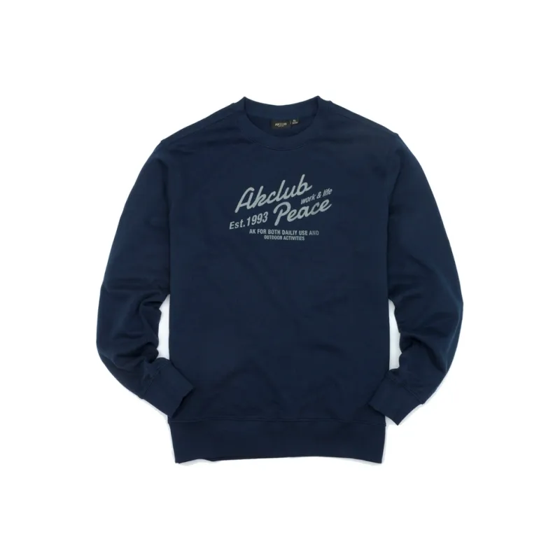 AKCLUB Vintage Collection Sweatshirt Men's Navy Blue-0