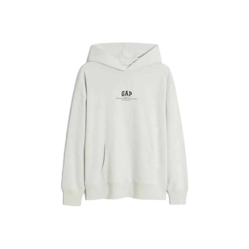 GAP Sweatshirt Unisex Gray White-0