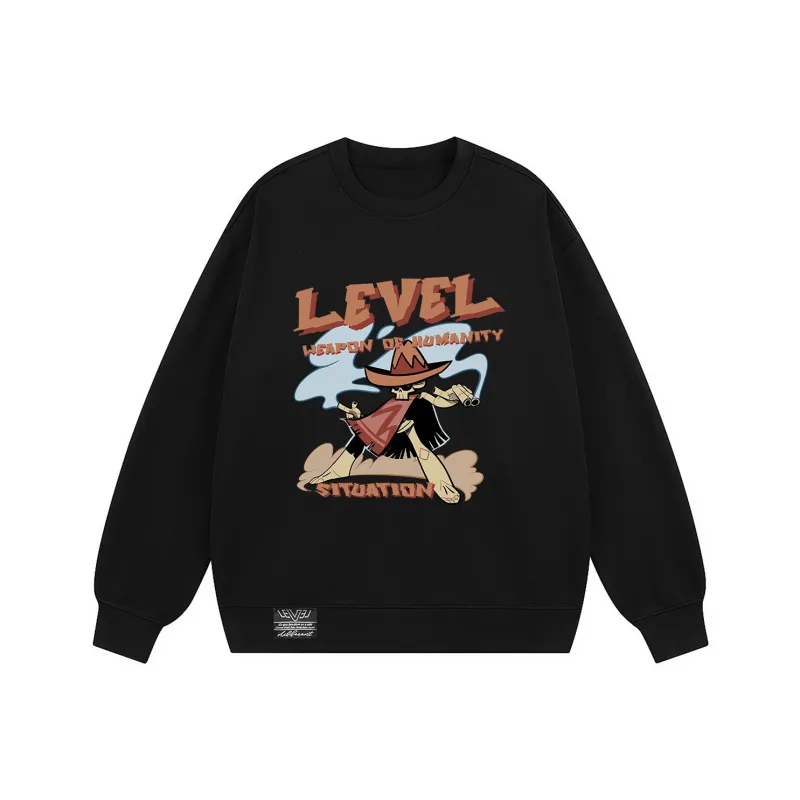 LEVEL RELAX Series Sweatshirts Unisex-0