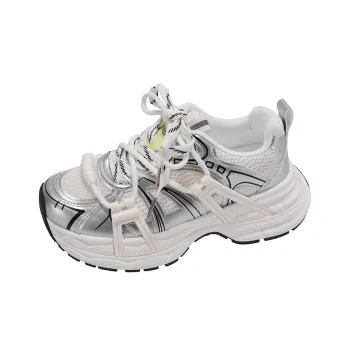EEueeczs Slip Resistant Low Top Chunky Sneakers Women's