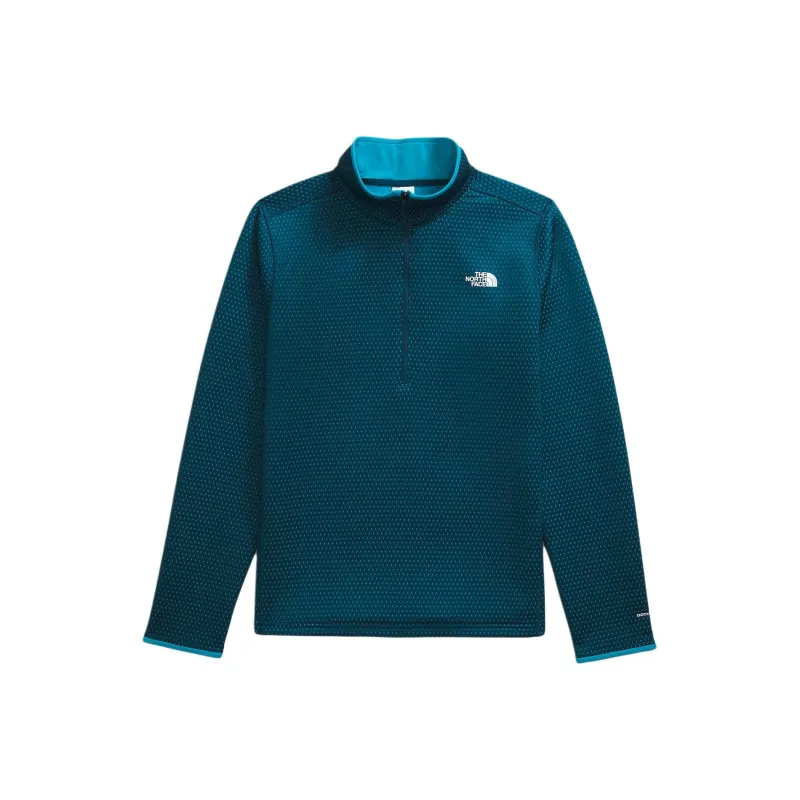THE NORTH FACE DotKnit Thermal ¼ Sweatshirt Men's Green-0