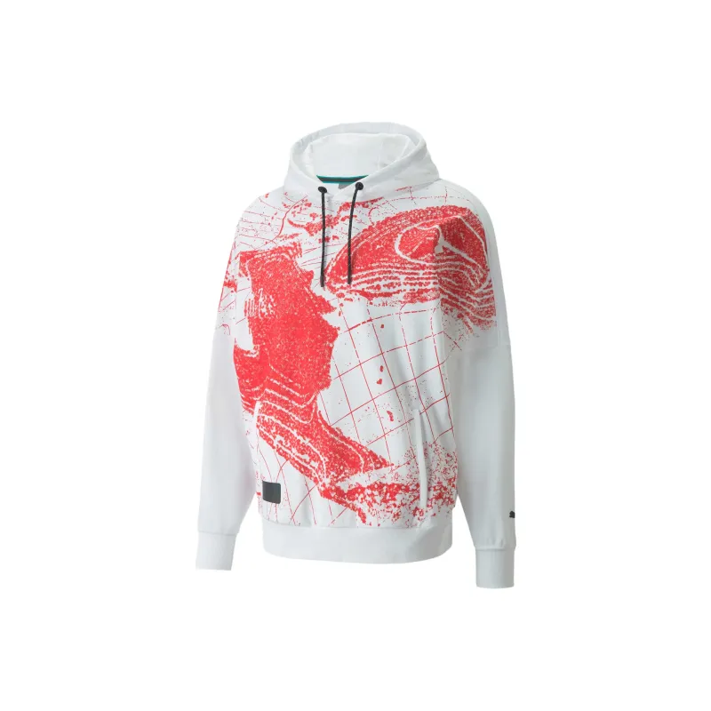 PUMA Mercedes F1 Sweatshirt Men's White-0
