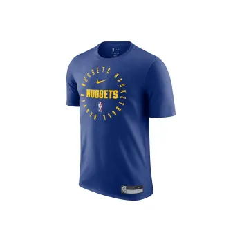 Nike Denver Nuggets Legend On Court Practice Performance T Shirt Unisex Blue