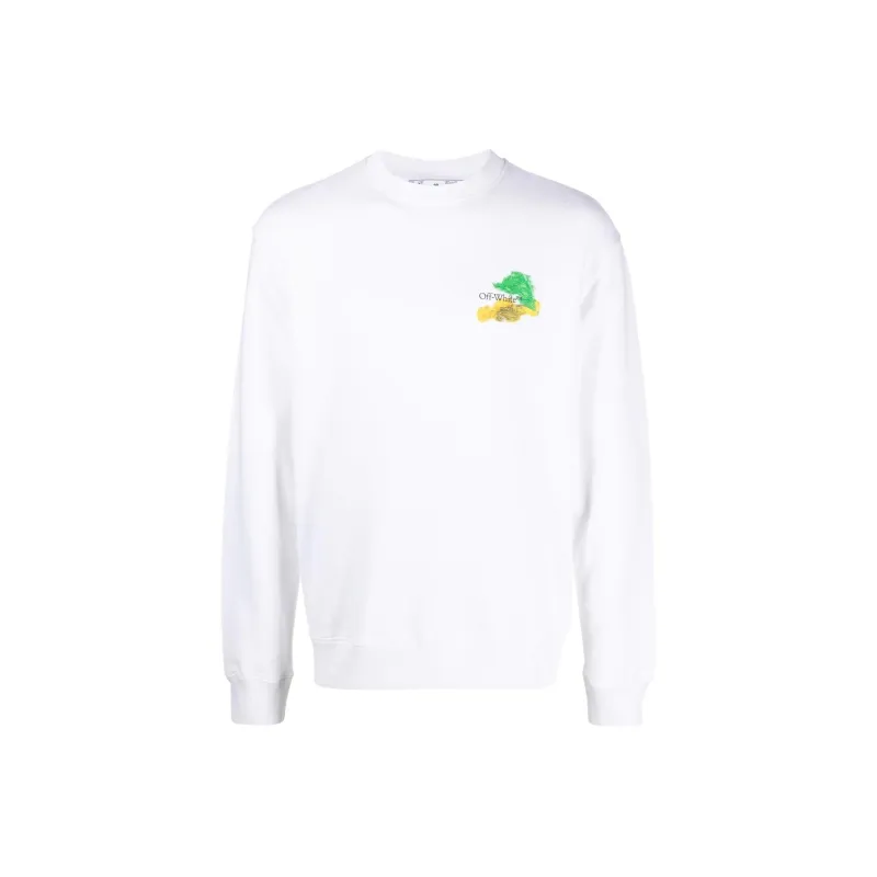 OFF WHITE Brush Arrows Skate Crewneck-0