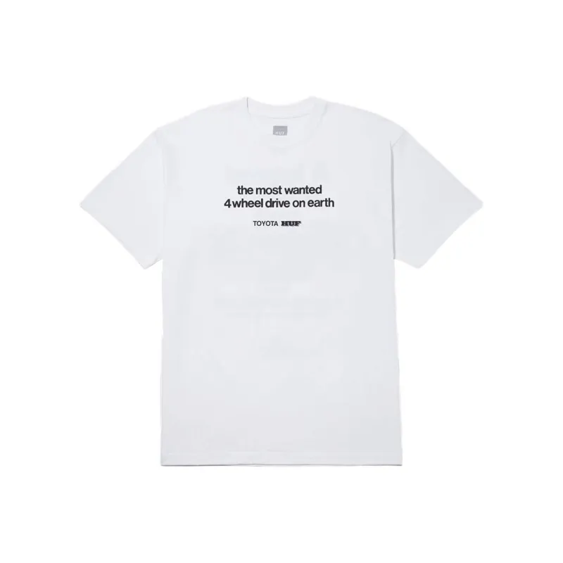HUF Toyota Collaboration T-Shirts Unisex White-0