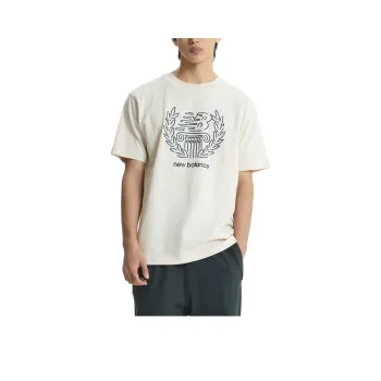 New Balance T Shirt Men's Beige