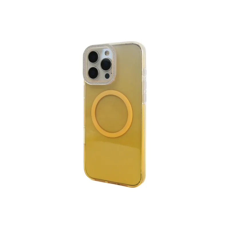 Wei Xin Acrylic Material Gradient Magnetism Phone Cases Compatibility With IPhone 16/15/14/13/Pro/Max-8