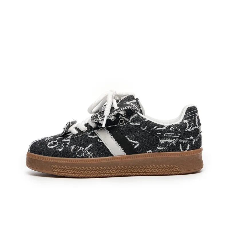 LAZY BONS Height Increasing, Abrasion Resistant, Lightweight, And Breathable Low Top Skateboard Shoes Unisex-1