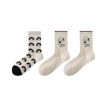 MADALLO Mid Calf Socks Women's 3 Pack