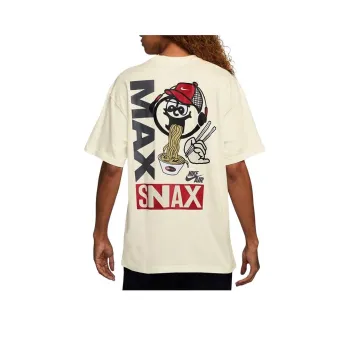 Nike Sportswear AS U NSW TEE M90 OC SOLE FOOD T Shirt Men's Ecru