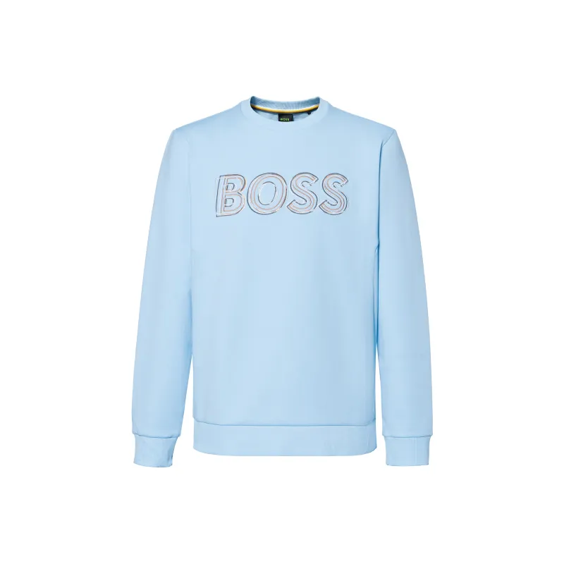HUGO BOSS Sweatshirt Men's Light Blue-0