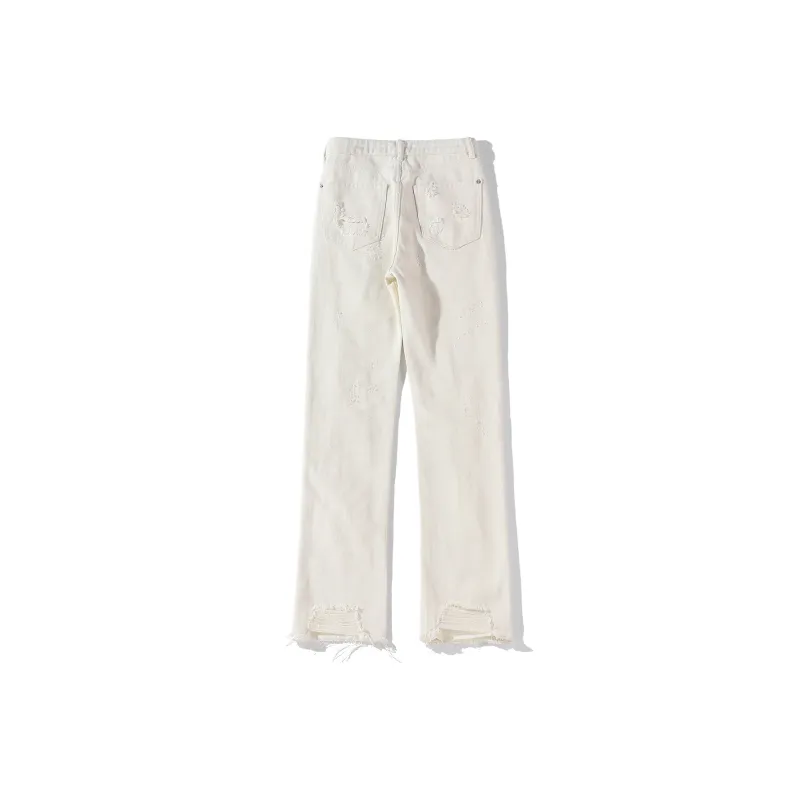 Qnxeey Jeans Unisex-2