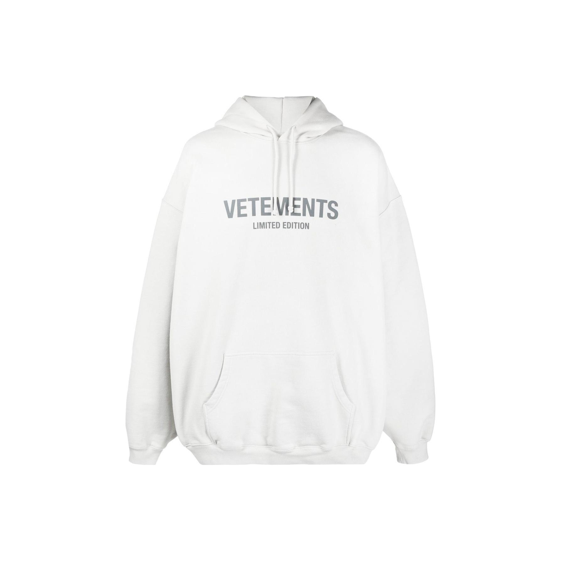 Vetements White Hoodies Sweatshirts on Sale & Authentic - POIZON