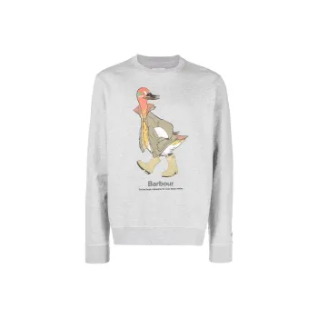 Noah X BARBOUR Sweatshirts Men Gray