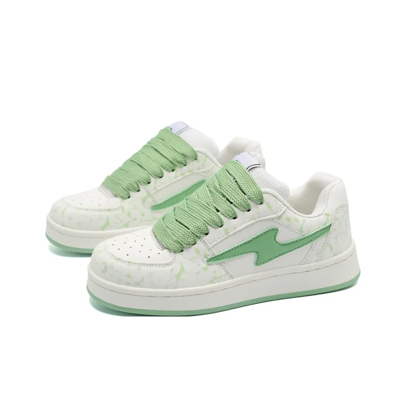Circle Small Coverage Slip Resistant, Abrasion Resistant, Height Increasing Low Top Skateboard Shoes Unisex-20