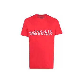 Givenchy Tufting Overprint Slim Fit T Shirt