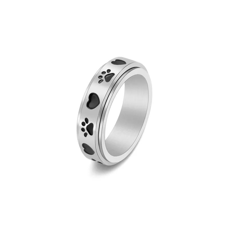 SKSW Titanium Steel Rings Unisex-0