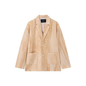 HERBEL Business Suit Men's Light Yellow