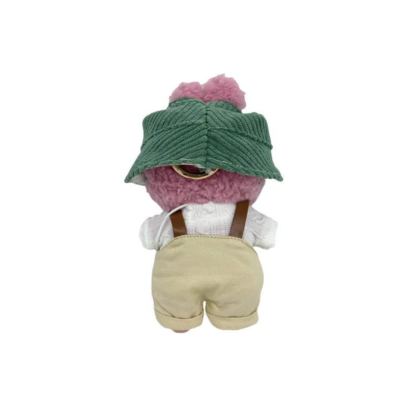 [Modified Doll] POP MART Labubu THE MONSTERS Heartbeat Macaron Vinyl Face Spring Travel Hang Tag Box 17cm-2