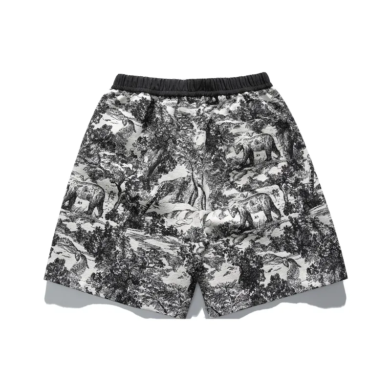 ALI THE FOX Casual Shorts Unisex-5