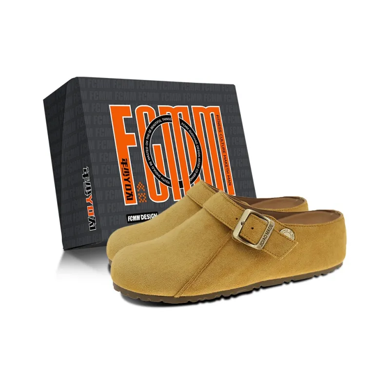 FCMM Closed Toe Slippers Women's Box Included-8