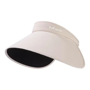 MIIOW Polyester Visor Cap With Sun Protection Women's